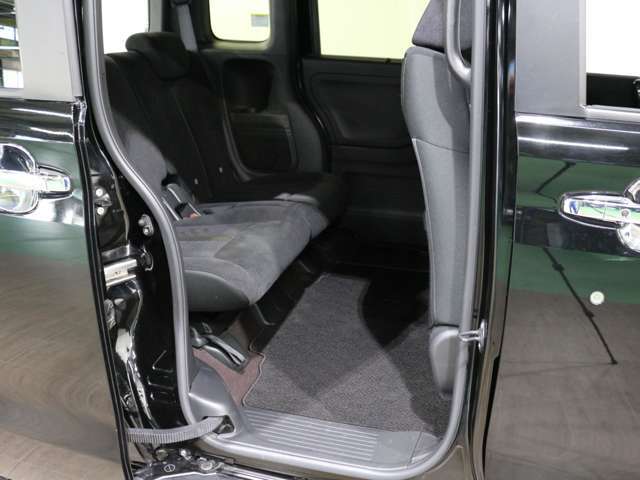 後部座席です。