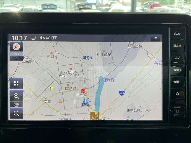 日産純正カーナビゲーション（MM223D-L）