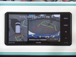 パノラミックビューモニター（全方位カメラ）付きです！