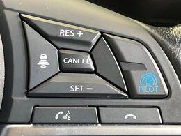 【プロパイロット】高速道路での長距離走行が楽に！！渋滞時と巡回走行のシーンで、アクセル・ブレーキ・ステアリングを自動で制御し、長距離運転の負担を軽減してくれます♪