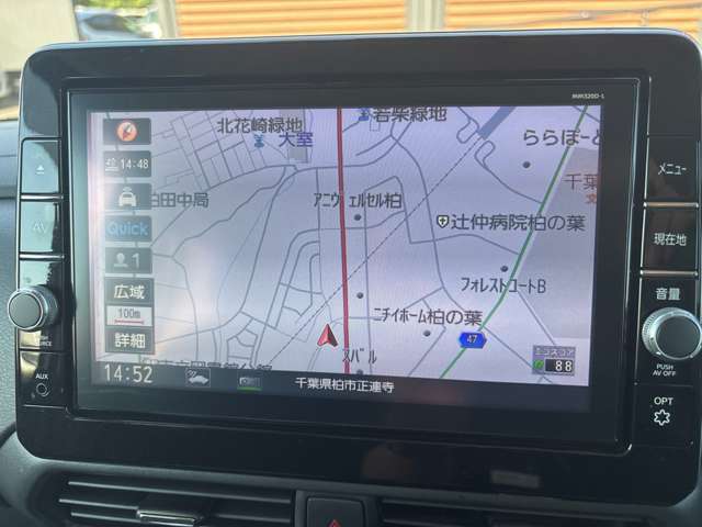 多機能ナビゲーションがあなたをしっかり目的地までサポートします。スマホのナビとは自車位置精度が違います。純正ナビなら保証も対象で安心です。
