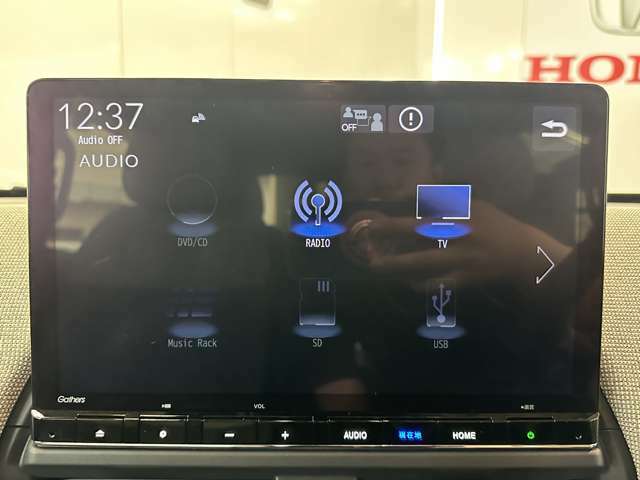 Bluetoothオーディオをはじめ様々なオーディオソースがついています！これでドライブもより一層楽しめますね！