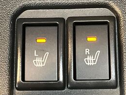 【シートヒーター】寒い日に重宝するシートヒーター！エアコンより早く温まってくれるので寒がりの人も安心ですね♪エアコンの温風は乾燥するから苦手、という方にもをおすすめです。