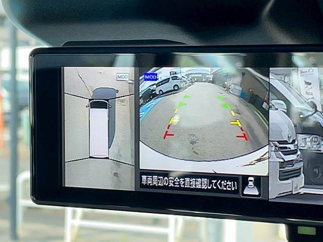 【アラウンドビューモニター】を装備で駐車が苦手な方でも安心です。