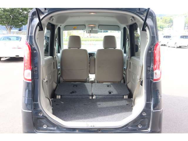 いっぱい荷物積めちゃいますね( ^)o(^ )