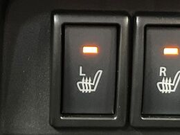 【シートヒーター】寒い日に重宝するシートヒーター！エアコンより早く温まってくれるので寒がりの人も安心ですね♪エアコンの温風は乾燥するから苦手、という方にもをおすすめです。