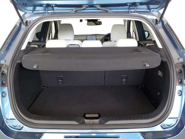 定員乗車でも大型のスーツケースが積み込めるスペースを確保しています。