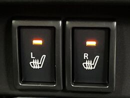 【シートヒーター】寒い日に重宝するシートヒーター！エアコンより早く温まってくれるので寒がりの人も安心ですね♪エアコンの温風は乾燥するから苦手、という方にもをおすすめです。