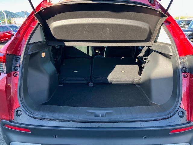 分割可倒式リアシートでお好みにアレンジ♪