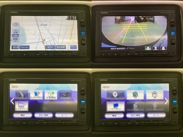 純正メモリーナビとバックカメラ付☆bluetoothオーディオでドライブも好きな音楽を聴いて楽しめます。TV視聴も可能です☆