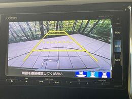【バックカメラ】駐車時に後方がリアルタイム映像で確認できます。大型商業施設や立体駐車場での駐車時や、夜間のバック時に大活躍！運転スキルに関わらず、今や必須となった装備のひとつです！