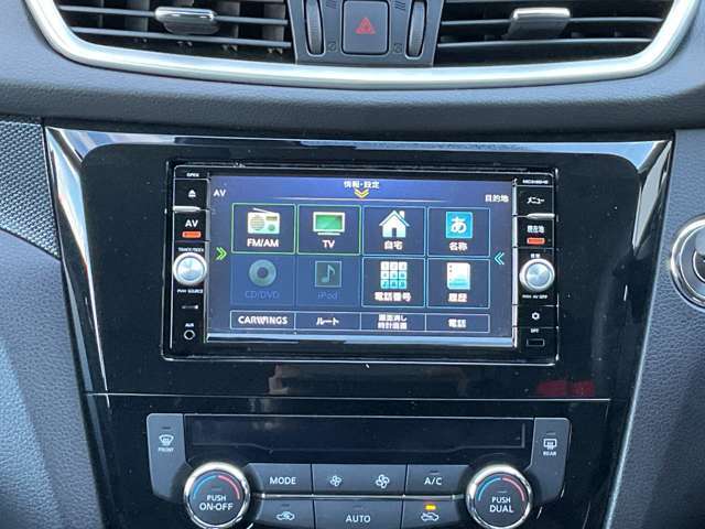 9インチ純正ナビゲーション付き（MC315DW）行きたい所に案内してくれます。Bluetoothで携帯連動での音楽再生やCD、DVDも可能です☆