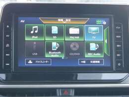 メモリ-ナビ（SD方式）：CD・Bluetooth再生機能付なので、好きな音楽を聴きながら楽しいドライブガ可能です♪またフルセグTVチュ-ナ-内蔵ですので高画質にてTVの視聴も可能です！
