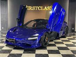外装色はTanzanite Blue　エリートペイントでございます