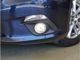 【フォグランプ】霧の時や夜の走行に便利なフォグランプです。お近くの広島マツダまでお越しください。