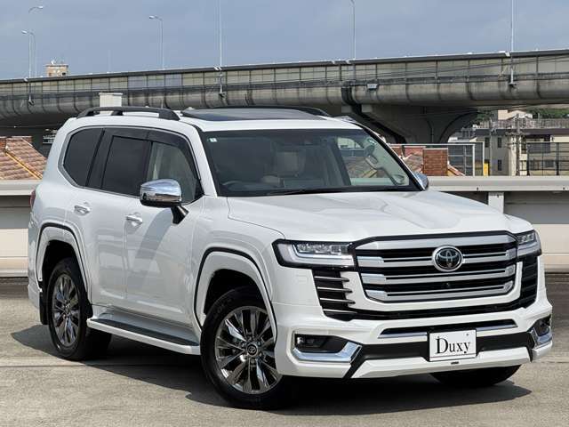 トヨタ　ランドクルーザー　ZX　電動ムーンルーフ　ブラックルーフレール　空気圧センサー　リアエンターテイメントシステム　パノラミックビューモニター　ブラインドスポットモニター　デジタルインナーミラー