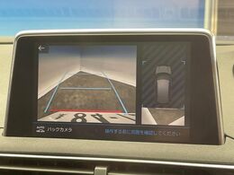 ●ガイドライン付きバックカメラ：不安な駐車もこれで安心！ガイドライン付きなので狭い箇所での駐車もラクラクです！
