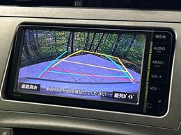 【バックカメラ】駐車時に後方がリアルタイム映像で確認できます。大型商業施設や立体駐車場での駐車時や、夜間のバック時に大活躍！運転スキルに関わらず、今や必須となった装備のひとつです！