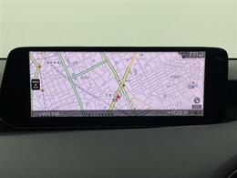 【純正ナビ】専用設計で車内の雰囲気にマッチ！ナビ利用時のマップ表示は見やすく、いつものドライブがグッと楽しくなります！