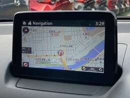 マツダコネクトナビゲーション搭載。タッチパネルと手元のコマンダーの両方で操作が可能なので、入力や操作も便利ですね！