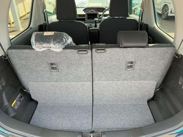 シートアレンジもお好み次第☆　荷物もしっかり載せられます。