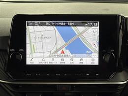 【純正ナビ】専用設計で車内の雰囲気にマッチ！ナビ利用時のマップ表示は見やすく、いつものドライブがグッと楽しくなります！