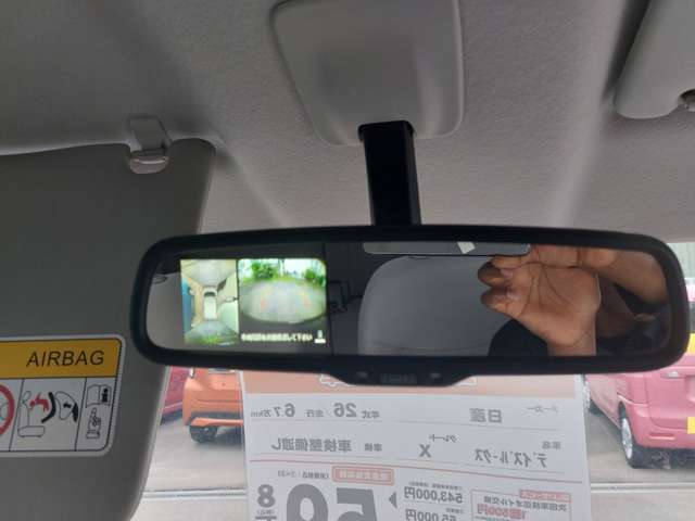 アラウンドビューモニターで駐車も楽々(^^)/