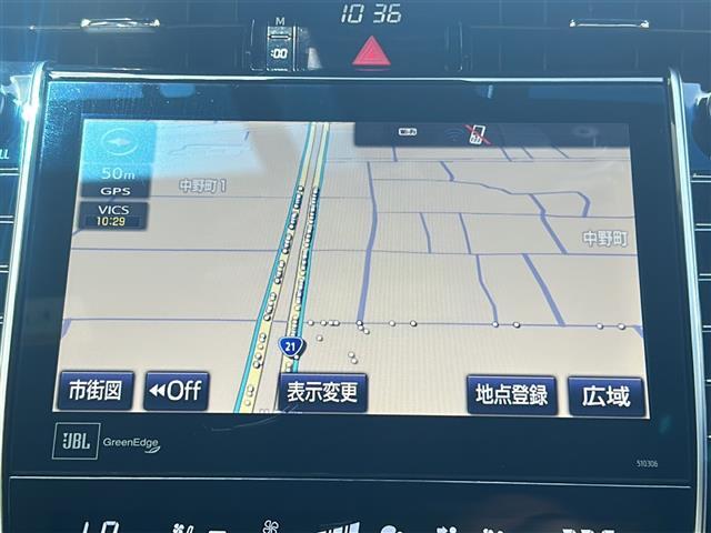【カーナビ】ナビ利用時のマップ表示は見やすく運転しやすいですね！