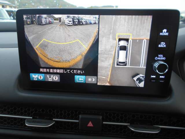 マルチビューカメラ装備。