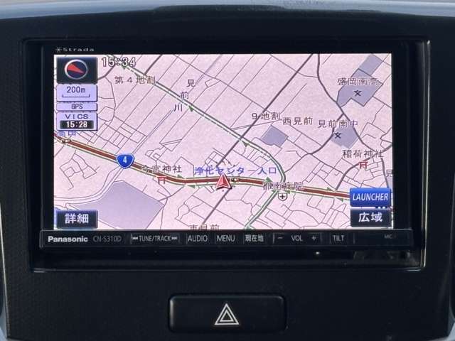 使いやすいナビでしっかり目的地まで案内してくれます。