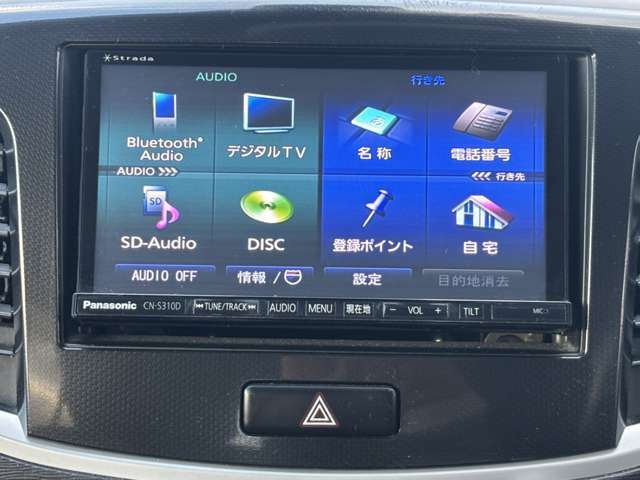 各種オーディオ再生機能も充実しており、お車の運転がさらに楽しくなります！！