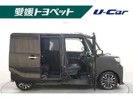 広い開口部＆低い床で乗り降りラクラク♪