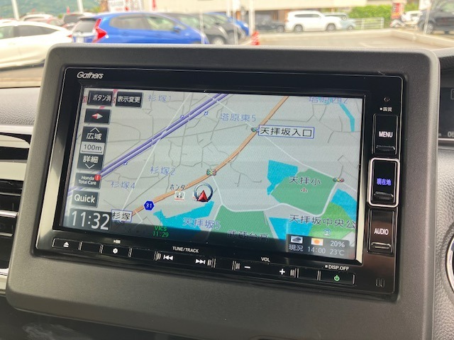 HONDA純正ナビを搭載！初めての道でも安心です♪