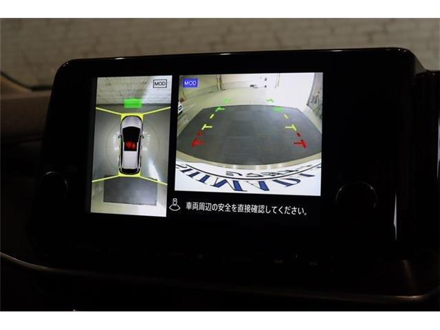 真上からの視点で車を見ることが出来る全方位カメラ機能付き！