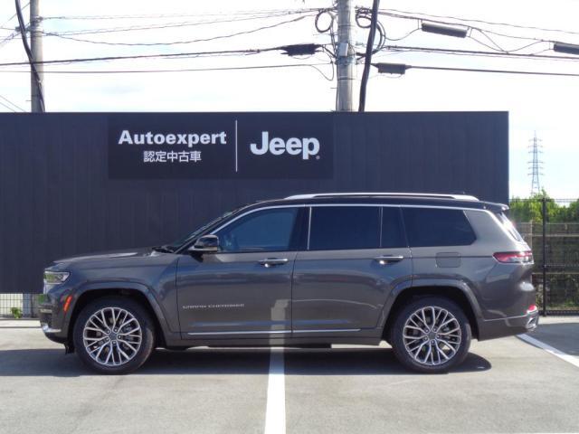JEEPフラッグシップモデルの存在感、力強さとエレガンスを融合した見事なプロポーション