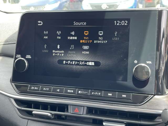 フルセグ・Bluethoothオーディオ・HDMIなどオーディオ機能も充実！