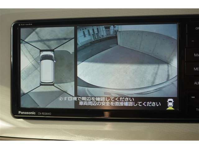 バックモニター搭載で車庫入れ安心！車庫入れが苦手な人もこれで安心！