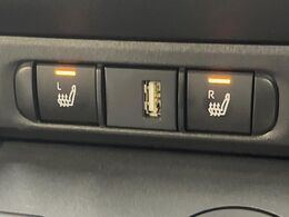 【シートヒーター】寒い日に重宝するシートヒーター！エアコンより早く温まってくれるので寒がりの人も安心ですね♪エアコンの温風は乾燥するから苦手、という方にもをおすすめです。