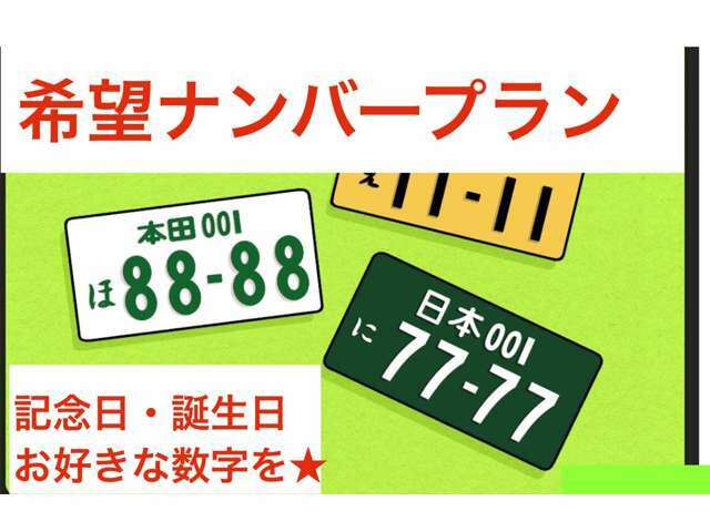 Aプラン画像：お好きな番号お選び頂けます(^^)