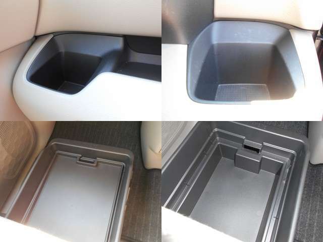 シートアンダートレーに車検証入れもありますよ＾＾