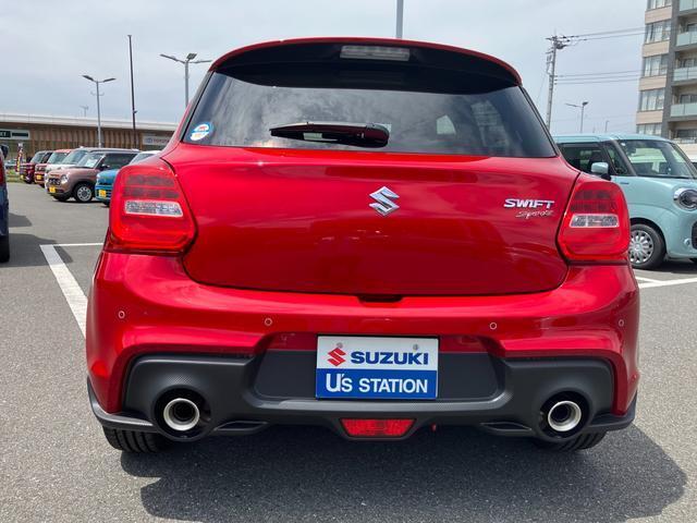 ワイドなリヤスタイリング☆スイフトスポーツ専用のデュアルエキゾーストパイプがカッコいい！