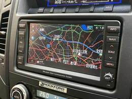 【純正メーカーナビ】装備でフルセグTV視聴やBluetooth等充実装備。