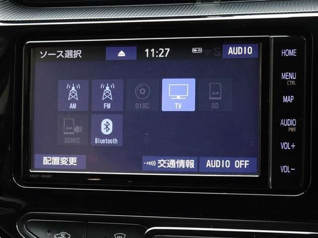 CD・DVD（再生機能）・ブルートゥース等を使用することができます。