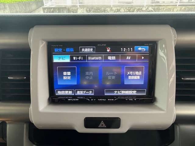 フルセグテレビ。もちろん走行中も視聴可能です！