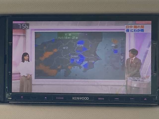 お出かけ先でもテレビ視聴可能