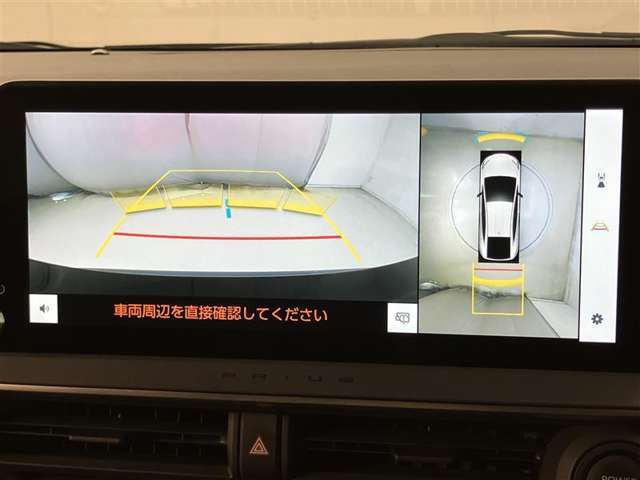 後方確認の必須アイテムバックモニターの画像です。今やなくてはならない方が多くいらっしゃいますが「安心してくださいついてますよ」