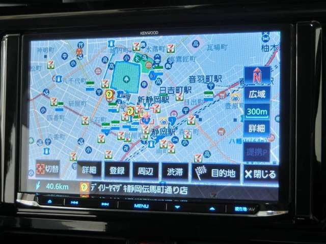 扱い易いメモリーナビゲーション