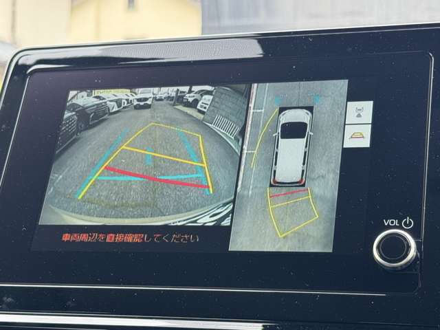 パノラミックビューカメラ！