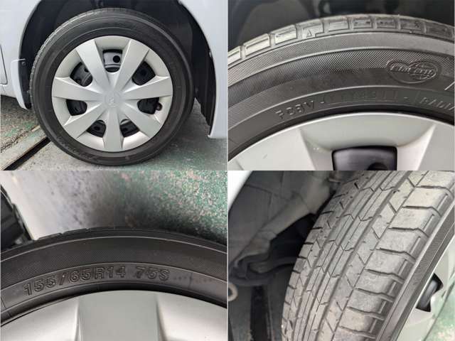タイヤのミゾもまだまだあります！