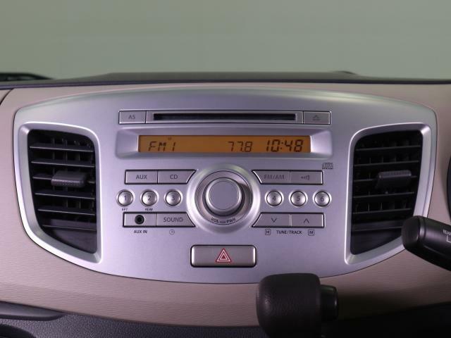CD・ラジオ付きオーディオで、ご納車当日から退屈しません♪